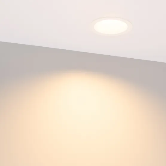 Фото #2 товара Светильник MS-DROP-BUILT-R84-8W Warm3000 (WH, 85 deg, 230V) (Arlight, IP54 Металл, 5 лет)