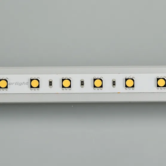 Фото #3 товара Светодиодная лента RT 2-5000 24V Warm3000 2x (5060, 300 LED, CRI98) (Arlight, 14.4 Вт/м, IP20)