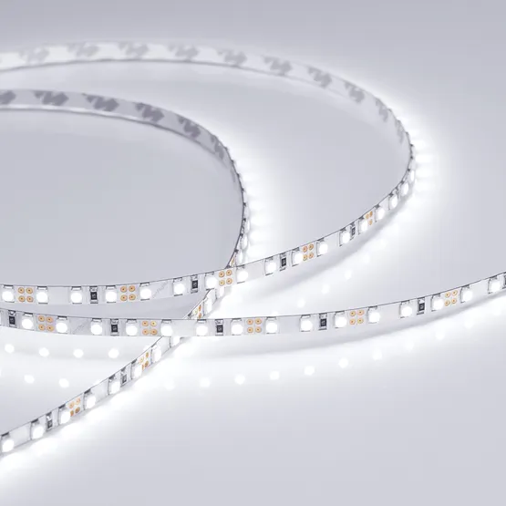 Фото #3 товара Светодиодная лента RT 2-5000 12V White6000 5mm 2x (3528, 600 LED, LUX) (Arlight, 9.6 Вт/м, IP20)