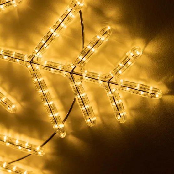 Фото #2 товара Фигура светодиодная ARD-SNOWFLAKE-M10-1000x900-504LED Warm (230V, 31W) (Ardecoled, IP65)