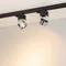 Минифото #3 товара Светильник SP-PLURIO-TRACK-4TR-R77-9W Warm3000 (BK-CHR, 36 deg, 230V) (Arlight, IP20 Металл, 3 года)