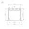 Минифото #3 товара Профиль PLS-LOCK-H25-FS-3000 ANOD (Arlight, Алюминий)