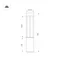 Минифото #9 товара Светильник LGD-CASTELLO-BOLL-H800-20W Warm3500-MIX (GR, 80 deg, 230V) (Arlight, IP65 Металл, 5 лет)