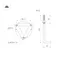 Минифото #7 товара Светильник LGD-LANDMARK-BOLL-H1200-20W Warm3500-MIX (GR, 300 deg, 230V) (Arlight, IP65 Металл, 5 лет)