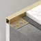 Минифото #4 товара Профиль окантовочный П-образный TECH-H10-W10-3000 ANOD BRASS (Arlight, Алюминий)
