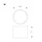 Минифото #7 товара Светильник SP-BISCOTTO-R90-8W Warm3300-MIX (WH-GD, 80 deg, 230V) (Arlight, IP54 Металл, 5 лет)