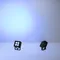 Минифото #2 товара Прожектор KT-BLOCK-S130x130-15W RGBW-Day (Графит, 15 deg, 24V, DMX512) (Arlight, IP66 Металл, 3 года)