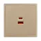 Минифото #2 товара Механизм розетки с быстрой USB зарядкой SCT-NOBE-MUAC-SFPL-FC-GD (65W, QC3) (Arlight, Золотой песок)
