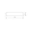 Минифото #2 товара Экран FLOOR-W18-2000 OPAL (Arlight, Пластик)