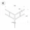 Минифото #2 товара Кронштейн OXOR-SY4-3000x108-L1300 BLACK (Arlight, Сталь)