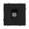 Минифото #4 товара Механизм телефонной розетки SCT-NOBE-MTL1-SFPL-BK (RJ-11, 4C) (Arlight, Черный оникс)