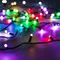 Минифото #1 товара Светодиодная гирлянда ARD-STRING-CLASSIC-20000-BLACK-200LED-MILK-SYNC RGB (230V, 13W) (Ardecoled, IP65)