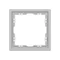 Минифото #2 товара Рамка пластиковая FRM-NOBE-SFPL-1-IS (Arlight, Никель)