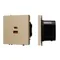 Минифото #1 товара ARL NOBE USB Розетка тип A+C софт-тач золотой песок SCT-MUAC-SFPL-FC-GD (65W, QC3) (Arlight, -)