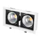 Минифото #1 товара Светильник CL-KARDAN-S283x152-2x25W White6000 (WH-BK, 30 deg) (Arlight, IP20 Металл, 3 года)