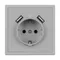 Минифото #2 товара Механизм розетки с USB зарядкой SCT-NOBE-MUAA-SFPL-IS (230V, 16A) (Arlight, Никель)