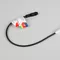 Минифото #4 товара Светодиодная лента герметичная WAVE-SIDE-PU-H120-06x12mm 24V RGB (8 W/m, IP68, 1m, wire x1) (Arlight, Вывод прямой, 3 года)