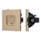 Минифото #1 товара Механизм компьютерной розетки SCT-TENDO-MPC1-SFPL-GD (RJ-45, CAT6) (Arlight, Матовый песочный)