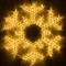 Минифото #1 товара Фигура светодиодная ARD-SNOWFLAKE-M5-600x600-360LED Warm (230V, 20W) (Ardecoled, IP65)
