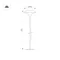 Минифото #5 товара Светильник KT-MUCENA-BOLL-B-H450-2W Warm3000 (WH, 100 deg, 24V) (Arlight, IP65 Металл, 3 года)