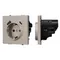 Минифото #1 товара Механизм розетки с USB зарядкой SCT-NOBE-MUAC-SFPL-CA (230V, 16A) (Arlight, Кашемир)