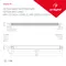 Минифото #2 товара Блок питания ARV-24024-LONG-A (24V, 1A, 24W) (Arlight, IP20 Металл, 2 года)