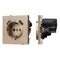 Минифото #1 товара Механизм розетки с USB зарядкой SCT-TENDO-MUAA-PL-GD (230V, 16A) (Arlight, Песочный)