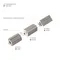 Минифото #4 товара Профиль с экраном SL-MINI-3-H10-F12-2000 IRON GREY (Arlight, Алюминий+пластик)