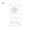 Минифото #7 товара Светильник MS-VORTEX-BUILT-S140x140-30W Day4000 (BK-BK, 17 deg, 230V) (Arlight, IP20 Металл, 5 лет)