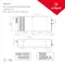 Минифото #3 товара Блок питания HTS-1000-24 (24V, 42A, 1000W) (Arlight, IP20 Сетка, 3 года)