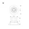Минифото #3 товара Светильник MS-VORTEX-BUILT-R135-30W Warm3000 (BK-BK, 30 deg, 230V) (Arlight, IP20 Металл, 5 лет)