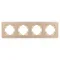Минифото #2 товара Рамка алюминиевая FRM-AKIRY-AL-4-GD (Arlight, -)