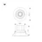 Минифото #8 товара Светильник MS-VORTEX-BUILT-R110-20W Day4000 (WH-WH, 40 deg, 230V) (Arlight, IP20 Металл, 5 лет)