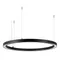 Минифото #1 товара Светильник SP-CIRCLE-HANG-O3535-D900-55W Warm3000 (RAL9005, 120 deg, 230V) IP40 LED (Arlight, Алюминий)