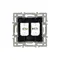 Минифото #3 товара Механизм компьютерной розетки двойной SCT-MPC2-PL-BK (RJ-45, CAT6) (Arlight, -)