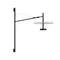 Минифото #1 товара Светильник SP-CAMPANA-WALL-L1450-9W Warm3000 (BK, 130 deg, 230V, TELESCOPIC) (Arlight, IP20 Металл, 5 лет)