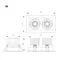 Минифото #8 товара Светильник MS-VORTEX-BUILT-S210x117-2x20W Day4000 (WH-WH, 20 deg, 230V) (Arlight, IP20 Металл, 5 лет)