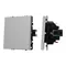 Минифото #1 товара ARL NOBE Выключатель проходной 1 кл софт-тач никель SWT-MKP1-SFPL-IS (250V, 10A) (Arlight, -)