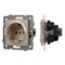 Минифото #1 товара Механизм электрической розетки SCT-MEU1-PL-GD-V (250V, 16A) (Arlight, -)