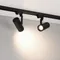 Минифото #5 товара Светильник LGD-URANUS-4TR-R75-18W/25W Warm3500-MIX (BK, 20-50 deg, side holder, 230V) (Arlight, IP20 Металл, 5 лет)