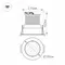 Минифото #6 товара Светодиодный светильник LTD-95WH 9W Day White 45deg (Arlight, IP40 Металл, 3 года)