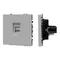Минифото #1 товара Механизм компьютерной розетки SCT-NOBE-MPC1-SFPL-IS (RJ-45, CAT6) (Arlight, Никель)