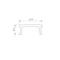 Минифото #2 товара Экран SHELF-600-2000 OPAL (Arlight, Пластик)