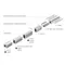 Минифото #5 товара Профиль SL-MINI-8-2000 ANOD BLACK (Arlight, Алюминий)