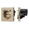 Минифото #1 товара Механизм розетки с USB зарядкой SCT-TENDO-MUAC-SFPL-GD (230V, 16A) (Arlight, Матовый песочный)
