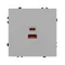 Минифото #3 товара Механизм розетки с быстрой USB зарядкой SCT-NOBE-MUAC-SFPL-FC-IS (65W, QC3) (Arlight, Никель)