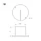 Минифото #4 товара Светильник LT-TIE-R120-3W Warm3000 (WH, 25x45 deg, 230V) (Arlight, IP65 Бетон, 3 года)