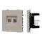 Минифото #1 товара Механизм сдвоенной компьютерной розетки SCT-NOBE-MPC2-SFPL-CA (RJ-45, CAT6) (Arlight, Кашемир)