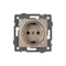 Минифото #2 товара Механизм электрической розетки SCT-MEU1-PL-GD-V (250V, 16A) (Arlight, -)