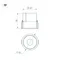 Минифото #6 товара Светильник MS-ATLAS-BUILT-R66-15W Warm3000 (WH-BK, 35 deg, 230V) (Arlight, IP20 Металл, 5 лет)